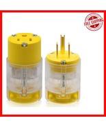 Lighted 15 Amp Plug &amp; Connector Set with Neon Indicator - Commercial Grade - $38.10 CAD