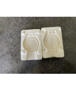 Alberta  #A394 - Round Frame Ornament Ceramic Mold - $4.91 CAD