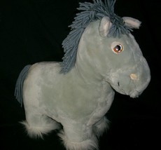 Vintage 1984 Cabbage Patch Kids Grey Horse Pony Cpk Coleco Stuffed Animal Plush - £18.98 GBP