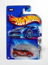Hot Wheels Super Gnat #088 First Editions 88/100 Orange Die-Cast Car 2004 - $40.44 MXN