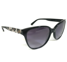 Bebe Gafas de Sol BB7185 001 Negro Estampado Guepardo Gato Ojo Monturas Con Lila - £44.54 GBP