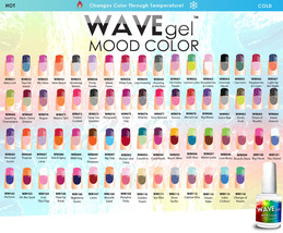 WAVEGEL MOOD Change Wave Gel Nail Polish color WM051 - WM128  M&amp;G01 - M&amp;G06 - £7.39 GBP+
