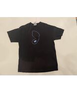 North Carolina Tar Heels T-shirt Size Large Black Alstyle Apparel 100% C... - $29.45