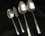 Oneida Community Morning Star Serving Spoons Butter Knife Sugar Spoon Lo... - $15.67