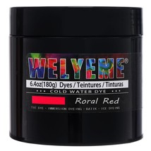 Frosty Scarlet Splash: Vibrant Tie Dye Powder for Clothes, Cold Water Fabric Dye - £33.53 GBP