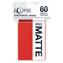 Eclipse Deck Matte Sleeves Small 60pcs - Apple Red - £18.73 GBP