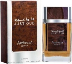 Just Oud Boulevard EDP Perfumes Spray Perfume 100ml Free Shipping Lattafa - £27.25 GBP