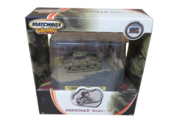 1/64 Matchbox 50th Military Collectibles - M4A3/75 Sherman Tank B6944 - $18.76