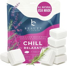 7 Shower Steamers Aromatherapy - USA Made with Natural Ingredients, Relaxation G - £13.73 GBP