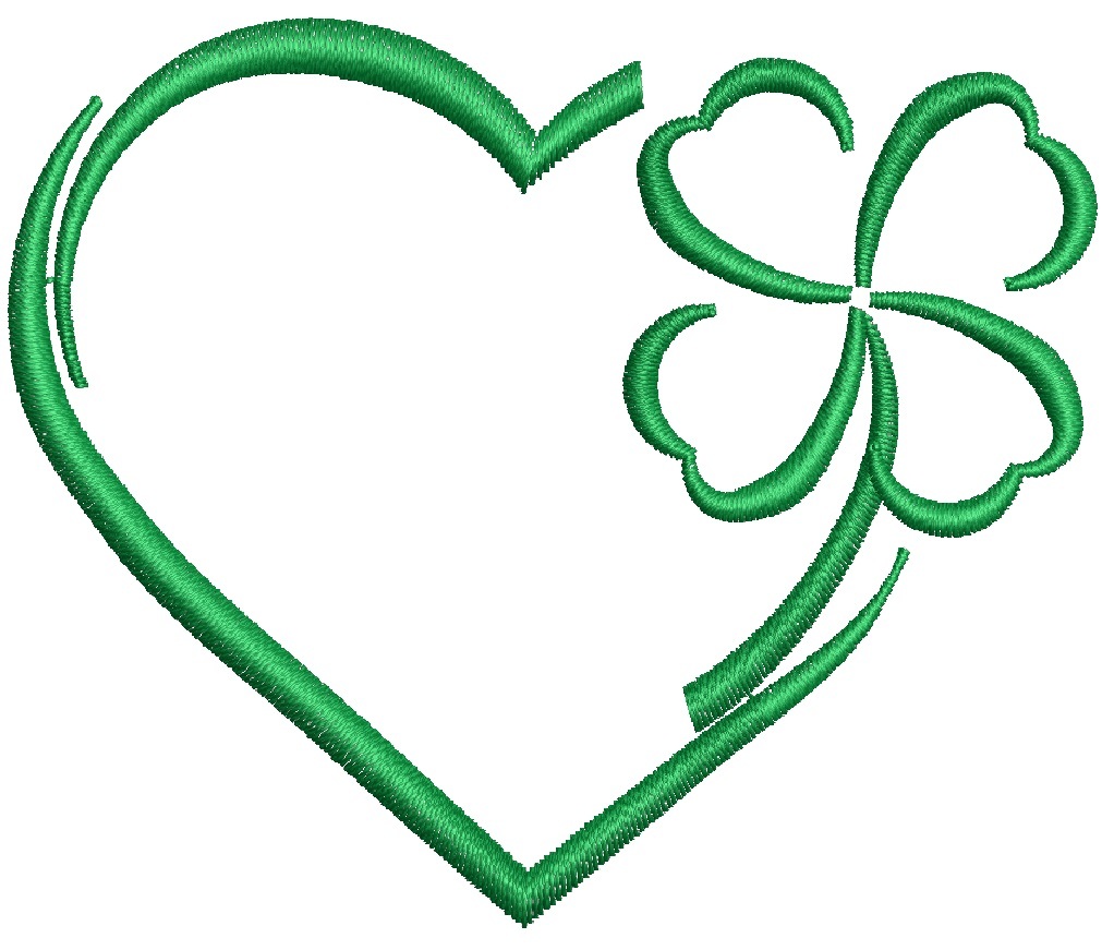 Set of Cloverleafs  Machine Embroidery Designs -  three designs, each de... - $1.95