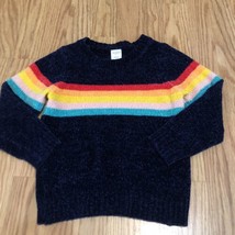arizona jean co girls Size xxs 4-5 sweater striped Polyesters Pull Over - $10.31