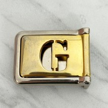 Vintage G Initial Letter Belt Buckle Made in Italy - £7.86 GBP