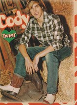 Cody Linley teen magazine pinup clipping Hannah Montana pix - £2.73 GBP