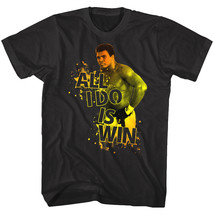 Muhammad Ali All I Do is Win Men&#39;s T Shirt Signature Autograph Boxing Legend Top - £18.74 GBP+
