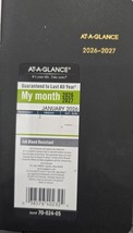 AT-A-GLANCE 2 Year Monthly 2026-2027 Planner 3.5&quot; x 6&quot; Pocket Size (7002... - $16.82