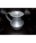 Vintage Cromwell Hand Wrought Hammered Aluminum pitcher EUC - $75.24 CAD