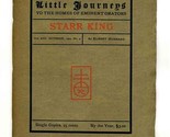 Starr King Elbert Hubbard Little Journeys to the Homes of Eminent Orator... - $27.79