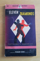 The Eleven Of Diamonds Bh Kendrick Vtg Paperback 1946 Mystery - $18.31