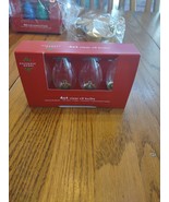 December Home 4 Ct. Clear C9 Bulbs - $7.47
