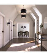 Hampton Bay Murray Collection 1-Light Brushed Nickel Wall Sconce - $727.50 MXN