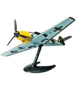 Skill 1 Model Kit Messerschmitt BF109 Snap Together Painted Plastic Mode... - £21.71 GBP
