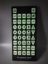 Jumbo Universal Remote Glow in the Dark by Sharper Image 11&quot; x 5&quot; x 3/4&quot; Tested - £5.88 GBP