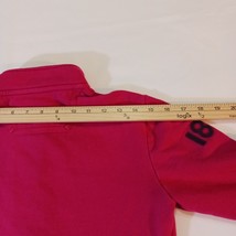 National Geographic Full Zip Pockets Women's Fuschia Cotton Sweatshirt Jacket M image 13