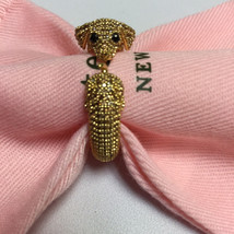 Kate Spade New York hot dog pavé ring Size 8 Dust Bag New - £42.36 GBP