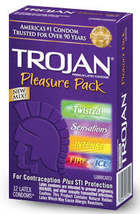 Trojan pleasure pack 12 pack - £23.88 GBP