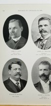 Notable St. Louis Men of 1900 Photos REAL ESTATE MEN Love Maguire Benoist B8 - £8.84 GBP