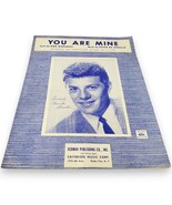 1962 Frankie Avalon &quot;You Are Mine&quot; Sheet Music - 60s Music Memorabilia - $189.87 MXN