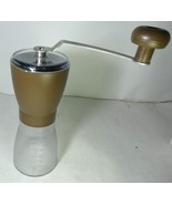 BELOGIA Manual Coffee beans Grinder Brown Acrylic for Starbucks coffee b... - £129.07 GBP