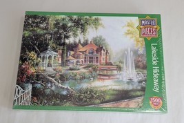 Masterpieces Lakeside Hideaway 1500 Piece Jigsaw Puzzle 24x33&quot; - £13.26 GBP