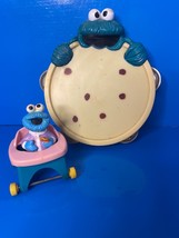 Vintage Sesame Street Toy Cookie Monster Tambourine Instrument - $11.88