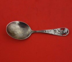 Nursery Rhyme by Various Sterling Silver Baby Spoon Little Bo Peep 3 7/8&quot; - £46.68 GBP
