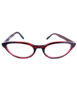 New Oliver Peoples OV 5232 Lilla 50mm Burgundy Cat Eye Woman’s Eyeglasse... - $3,541.52 MXN