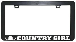 An item in the Everything Else category: Country Girl Cowboy Cowgirl License Plate Frame Tag 
