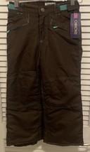 Cherokee Girls Brown Snow Pants XS 4-5 - £12.91 GBP