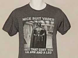 Men&#39;s Darth Vader T-Shirt Size Small Star Wars Vintage Death Star Ship Top - £15.77 GBP