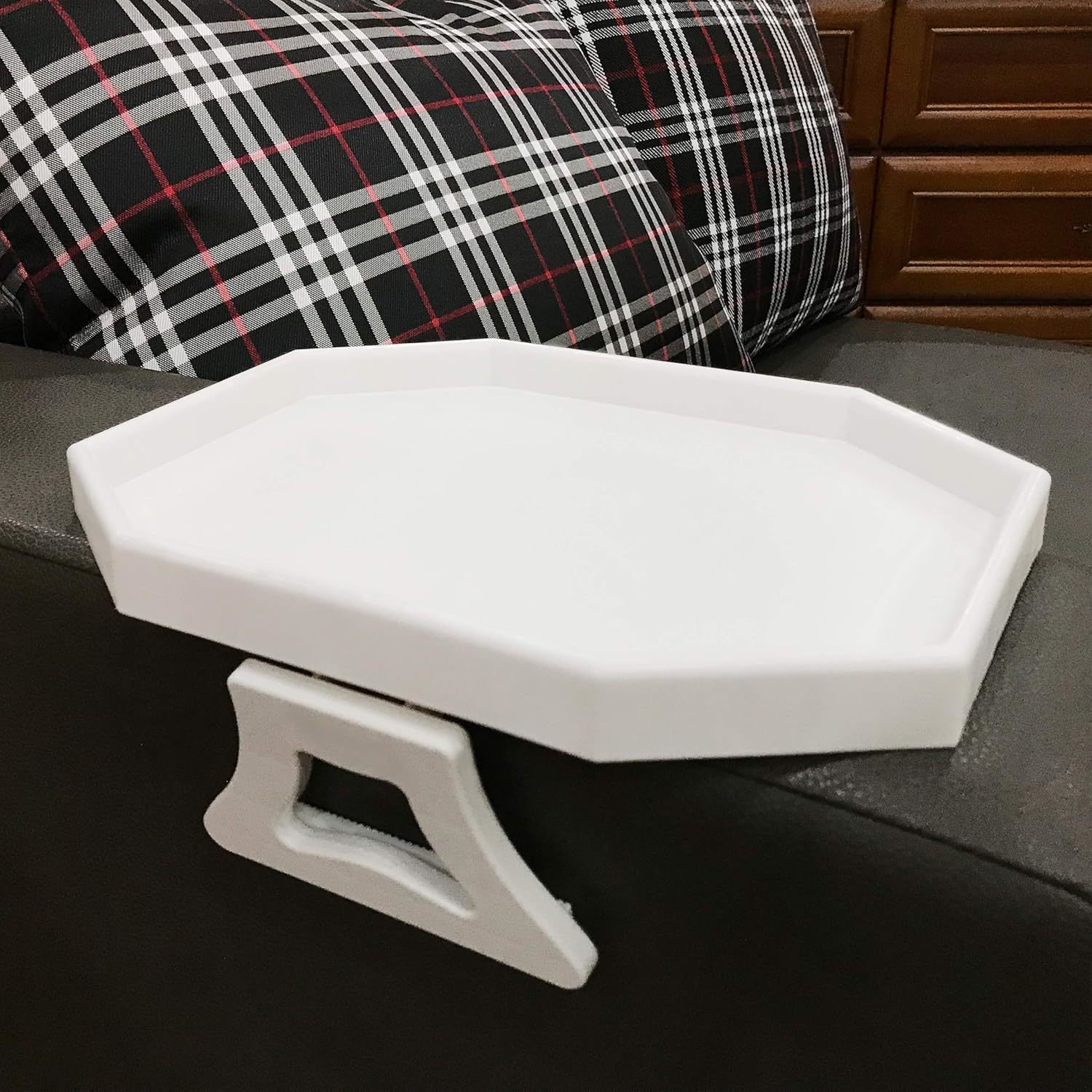 Emoson&#39;S Forzaddik Side Tables Sofa Armrest Clip-On Table, Recliner Armc... - $22.74