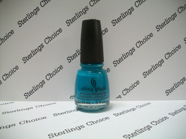 China Glaze Nail Lacquer #1007 Turned Up Turquoise - £5.33 GBP