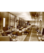 rp04160 - Cunard Liner - Queen Mary - Cabin Class Gallery - print 6x4 - $3.82 CAD