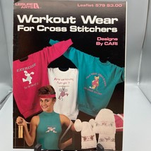 Vintage Cross Stitch Patterns, Workout Wear by CARi Leaflet 579, Leisure Arts - $7.85