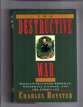 Royster Destructive War Sherman, Stonewall Jackson First Ed. Fine Hardcover Dj - £14.33 GBP