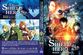 DVD The Rising of The Shield Hero Season 1&amp;2 Episode 1-38 End English Dubbed - £39.32 GBP