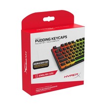 HyperX Pudding Keycaps - Double Shot PBT Keycap Set with Translucent Lay... - £35.16 GBP