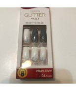 Kiss Long Length Light Brown &amp; Copper Micro Glitter Nails DBGN03 Tweet E... - $15.22 CAD