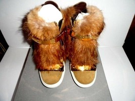 Giuseppe Zanotti Lorenz 75 Tr Donna Fur Sneakers 38.5 - £385.68 GBP