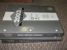 2003 Chevy Chevrolet Cavalier Pontiac Sunfire Service Repair Shop Manual Set Oem - £135.55 GBP