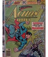 Action #464 VF+/8.5, Superman, Atom, Green Arrow, shipping combined! - $6.88